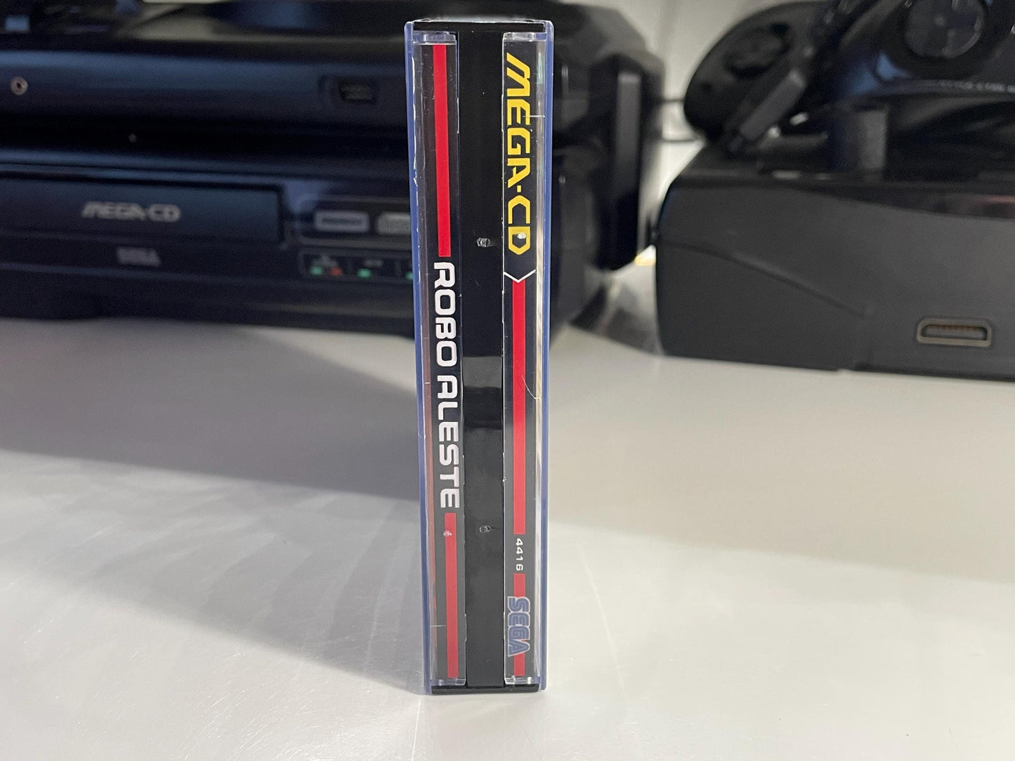 Robo Aleste PAL Mega CD Reproduction/Replacement Case, Disc and Manual