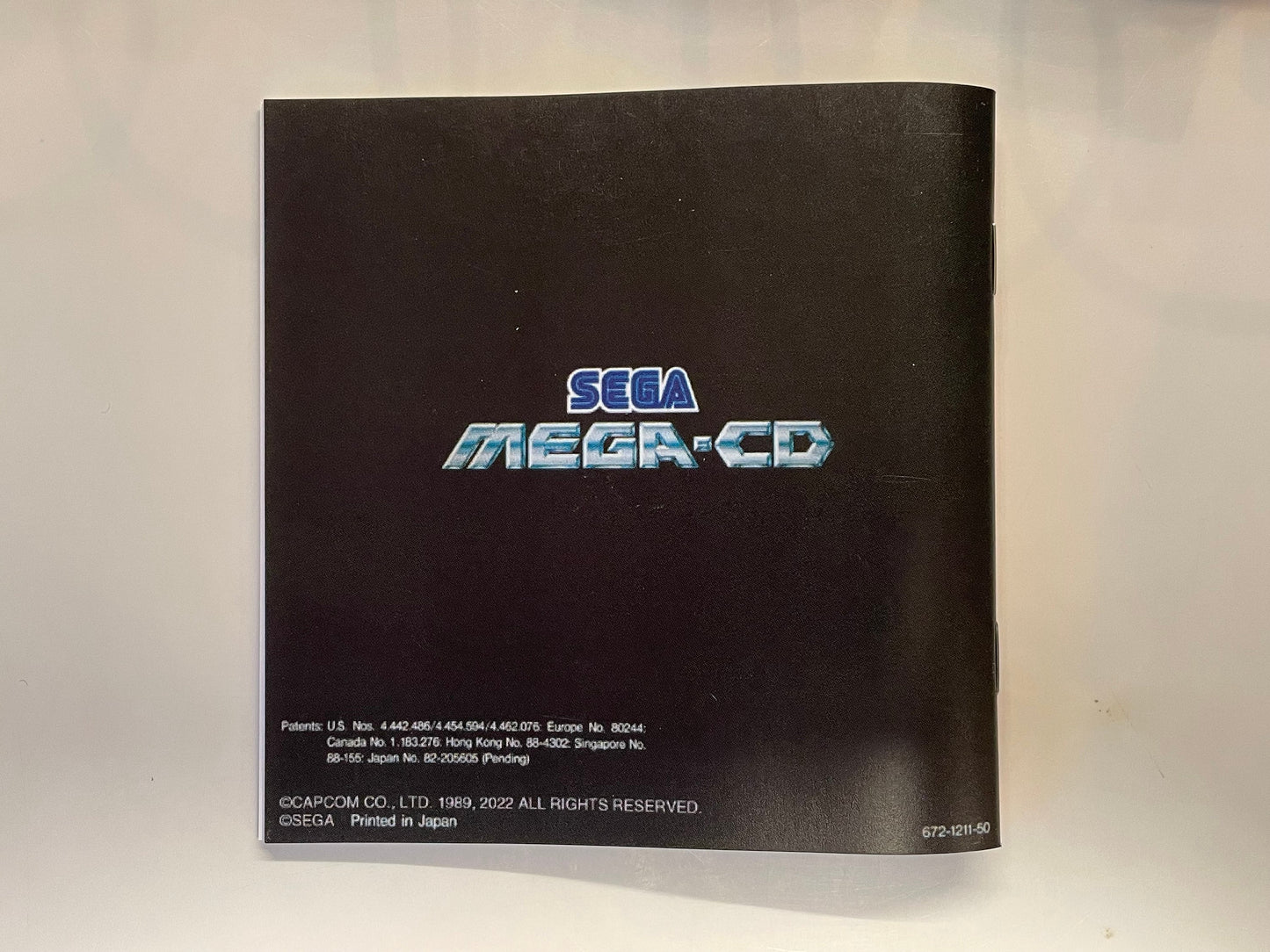 Final Fight CD PAL Style MegaCD Jewel Case and Manual reproduction.