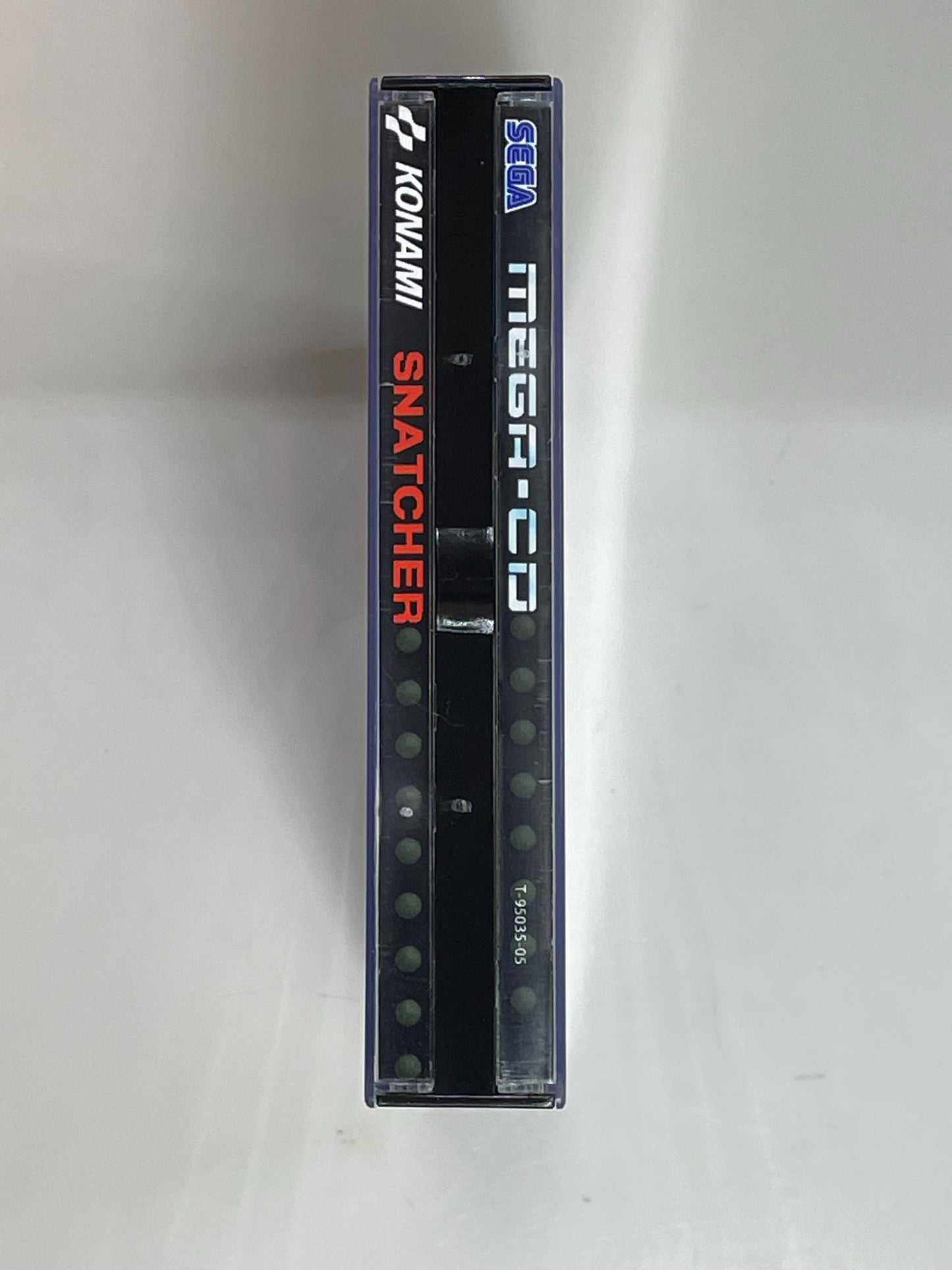 Snatcher PAL Mega CD Reproduction/Replacement Case, Disc and Manual