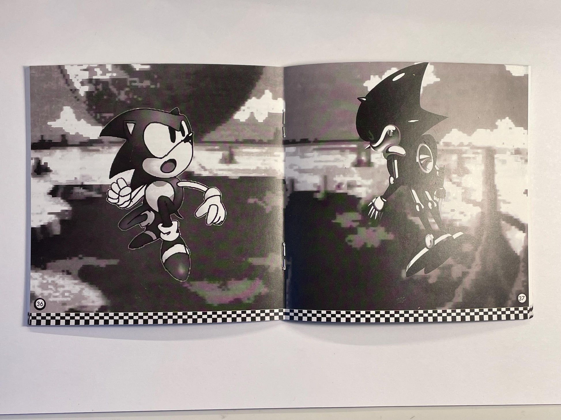 Sonic CD PAL Mega CD Reproduction/Replacement Case, Disc and Manual